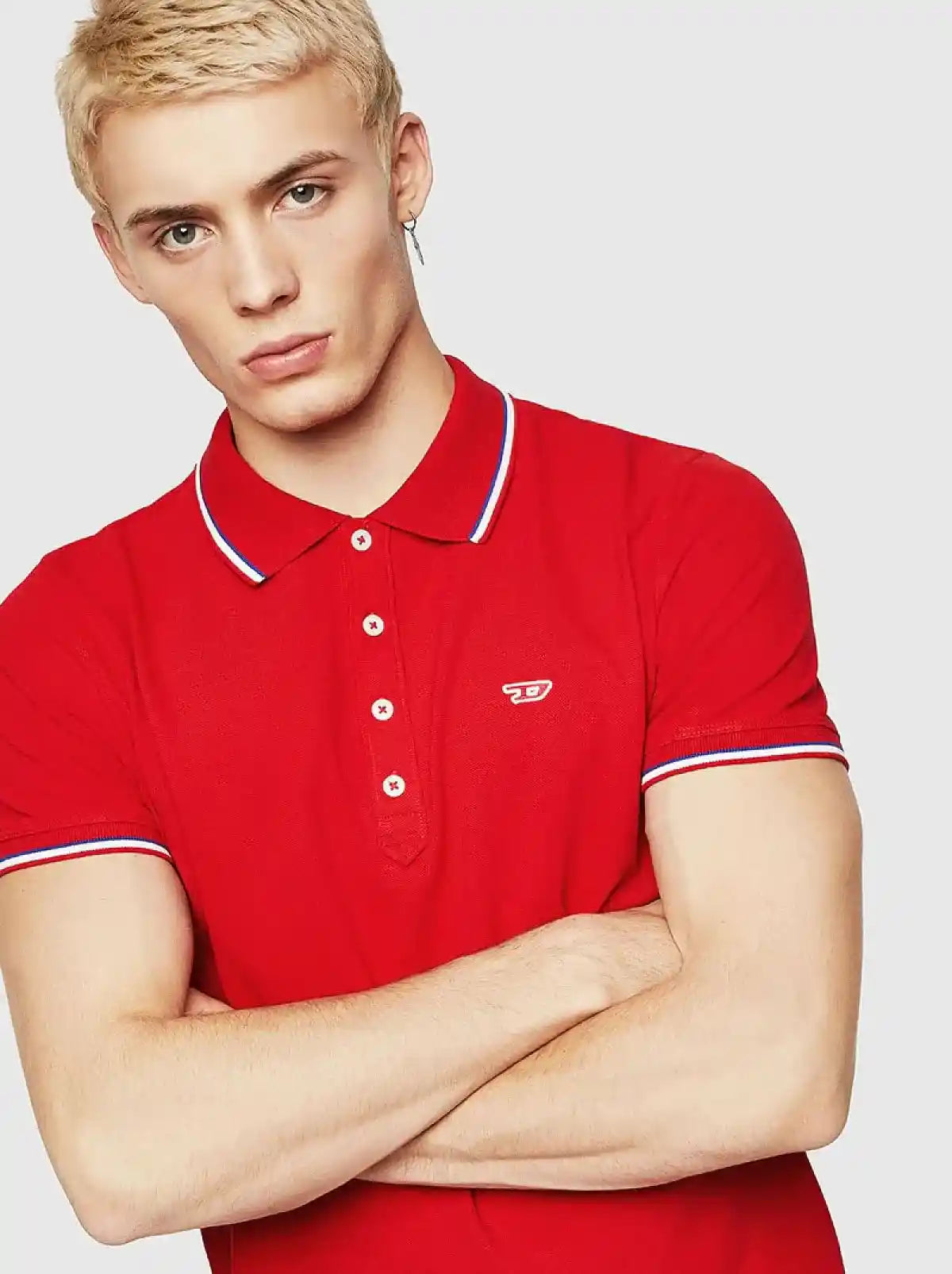 DIESEL CAMISA POLO DE HOMBRE