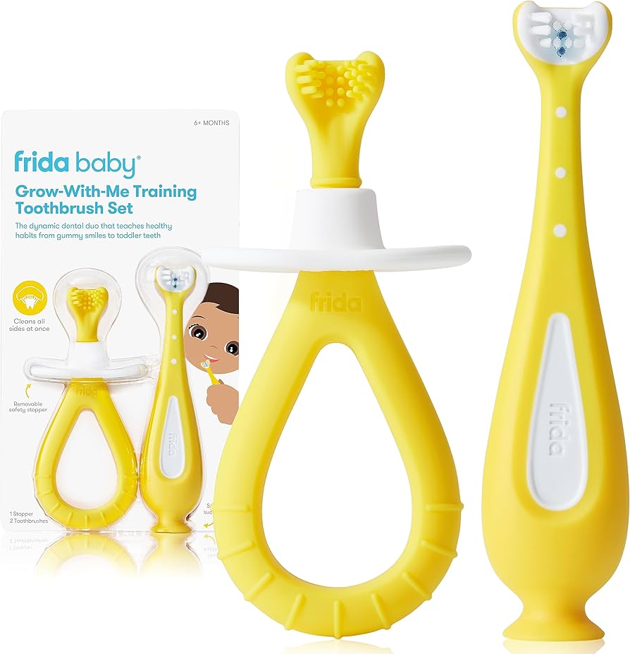 FRIDA BABY JUEGO DE CEPILLOS DE DIENTES
