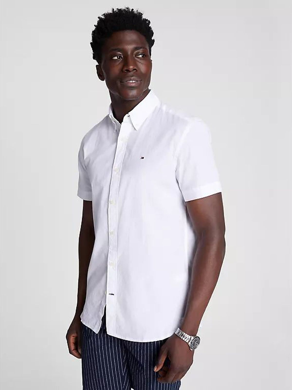 TOMMY HILFIGER VESTIR MANGA CORTA HOMBRE