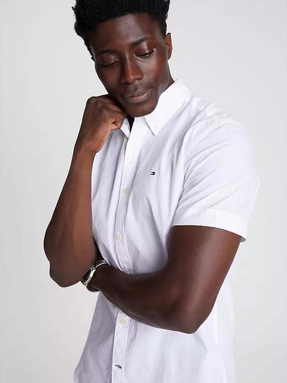 TOMMY HILFIGER VESTIR MANGA CORTA HOMBRE
