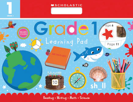 SCHOLASTIC GRADE 1 LEARNING PAD