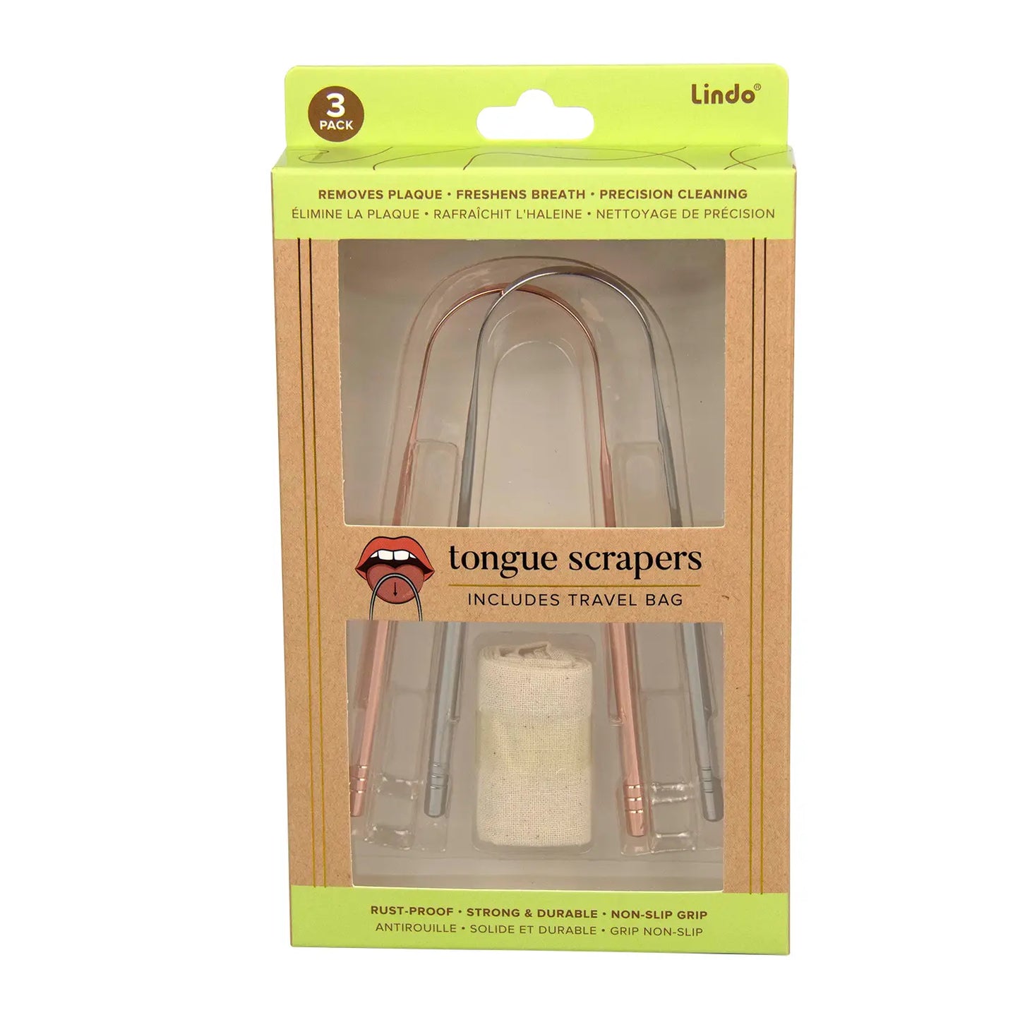 LINDO TONGE SCRAPERS