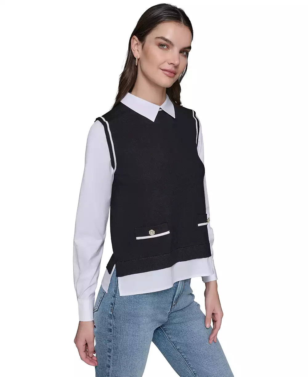 KARL LAGERFELD BLUSA DE MUJER
