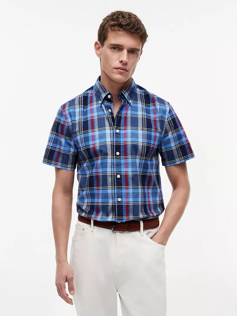 TOMMY HILFIGER  CAMISA MANGA CORTA HOMBRE