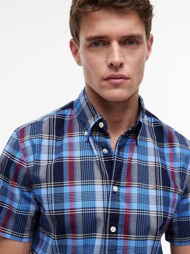 TOMMY HILFIGER  CAMISA MANGA CORTA HOMBRE