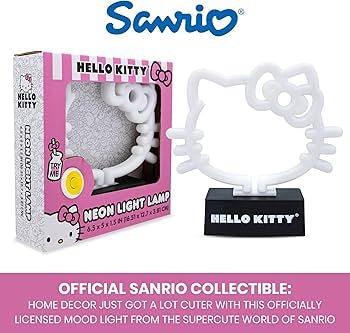 HELLO KITTY NEÓN LIGHT LAMP