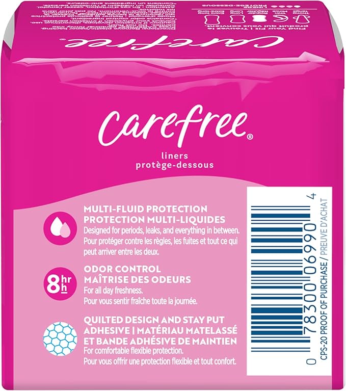 CAREFREE TOALLAS SANITARIAS
