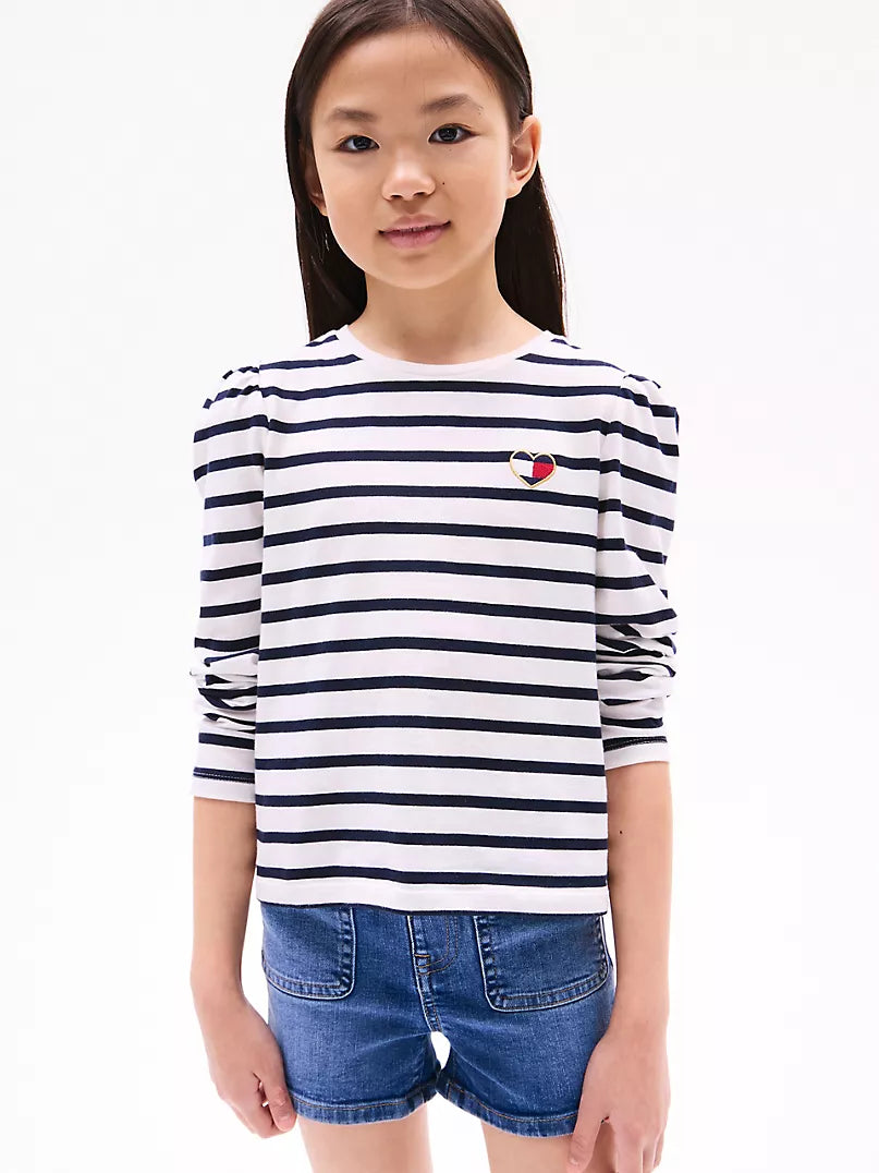 TOMMY HILFIGER CAMISA MANGA LARGA DE NIÑA