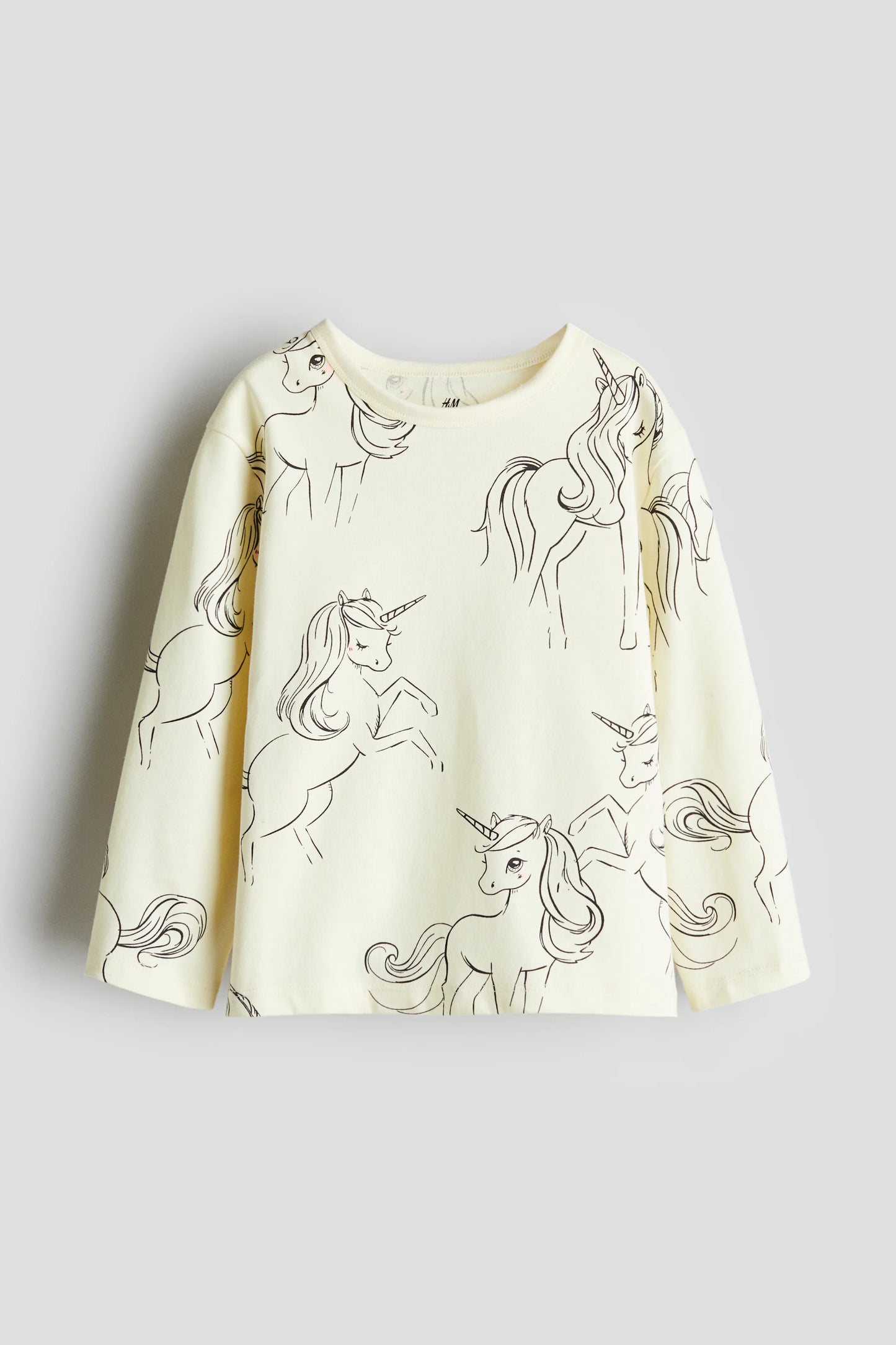H&M Camisa Manga Larga de Niña