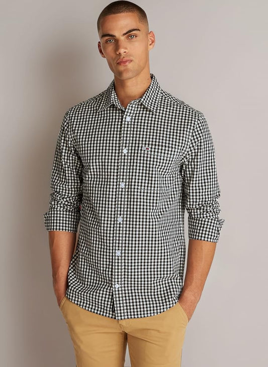 TOMMY HILFIGER CAMISA DE VESTIR DE HOMBRE MANGA LARGA