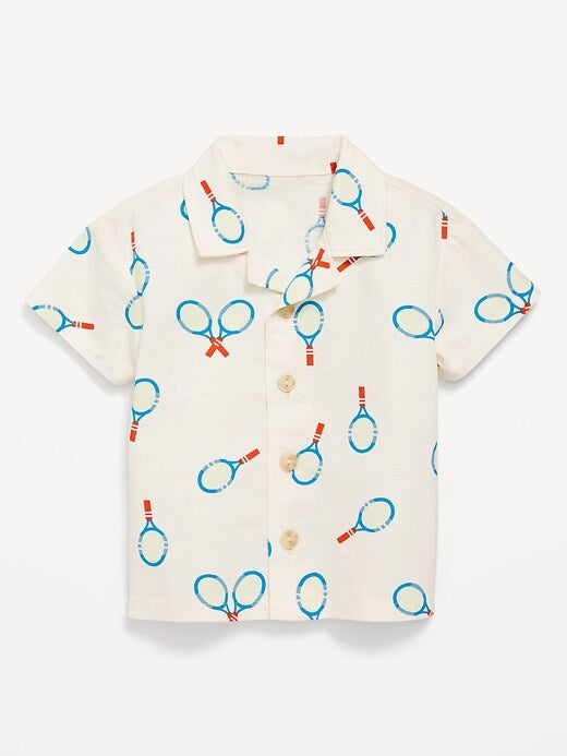 OLD NAVY VESTIR MANGA CORTA BEBE