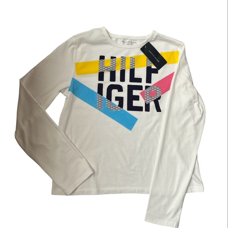 TOMMY HILFIGER CAMISA MANGA LARGA NIÑA