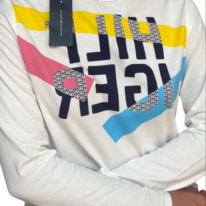 TOMMY HILFIGER CAMISA MANGA LARGA NIÑA