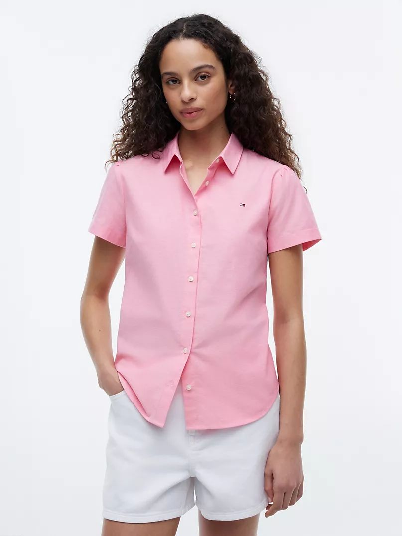 TOMMY HILFIGER VESTIR MANGA CORTA MUJER