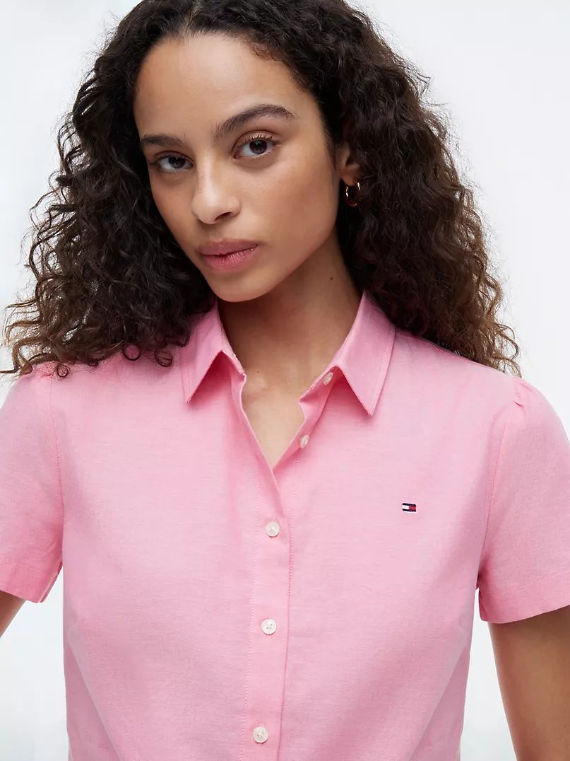 TOMMY HILFIGER VESTIR MANGA CORTA MUJER