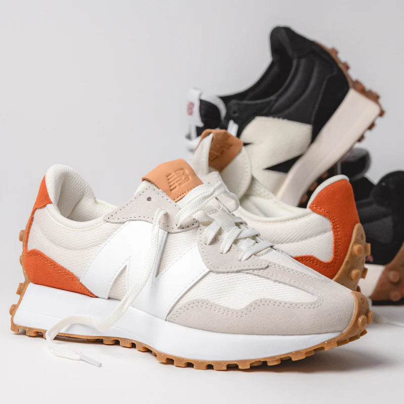 NEW BALANCE 327 Beige & Anaranjado