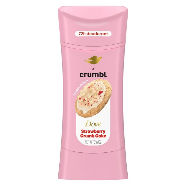 CRUMBL/ DOVE STRAWBERRY CRUMB CAKE DEODORANT