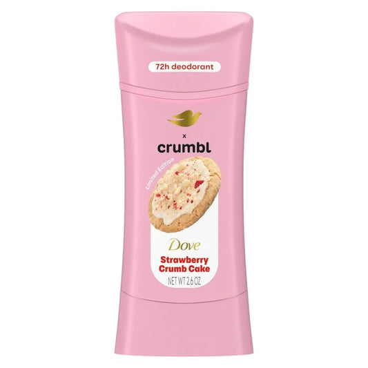 CRUMBL/ DOVE STRAWBERRY CRUMB CAKE DEODORANT