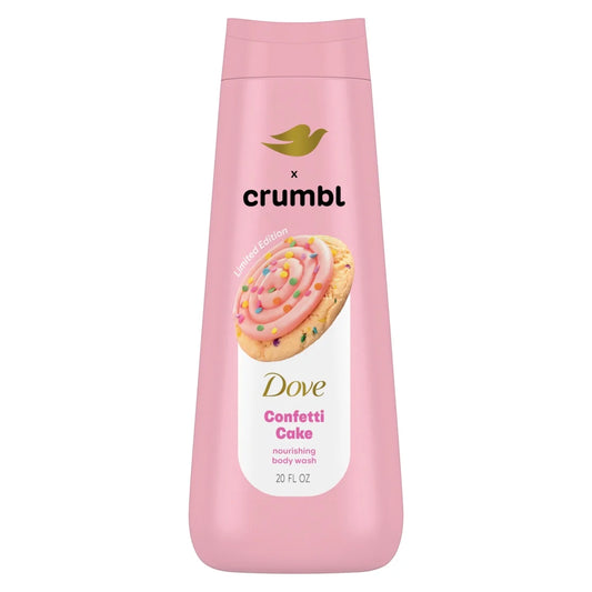 CRUMBL/ DOVE CONFETTI CAKE NODY WASH