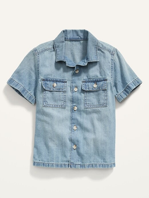 OLD NAVY VESTIR MANGA CORTA BEBE