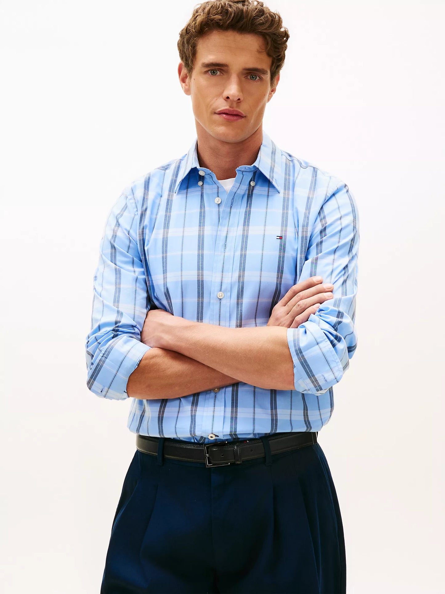 TOMMY HILFIGER CAMISA VESTIR MANGA LARGA
