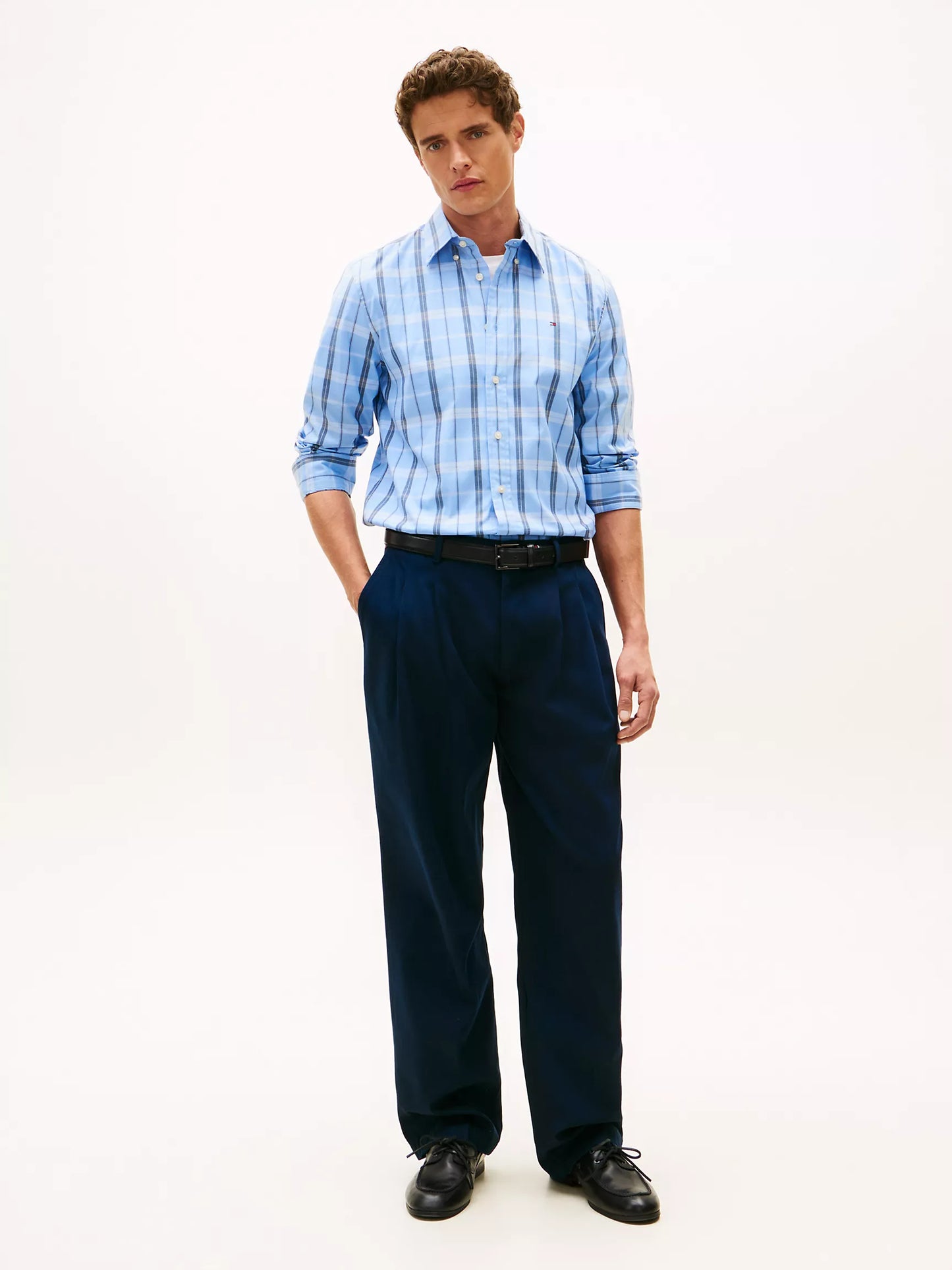 TOMMY HILFIGER CAMISA VESTIR MANGA LARGA