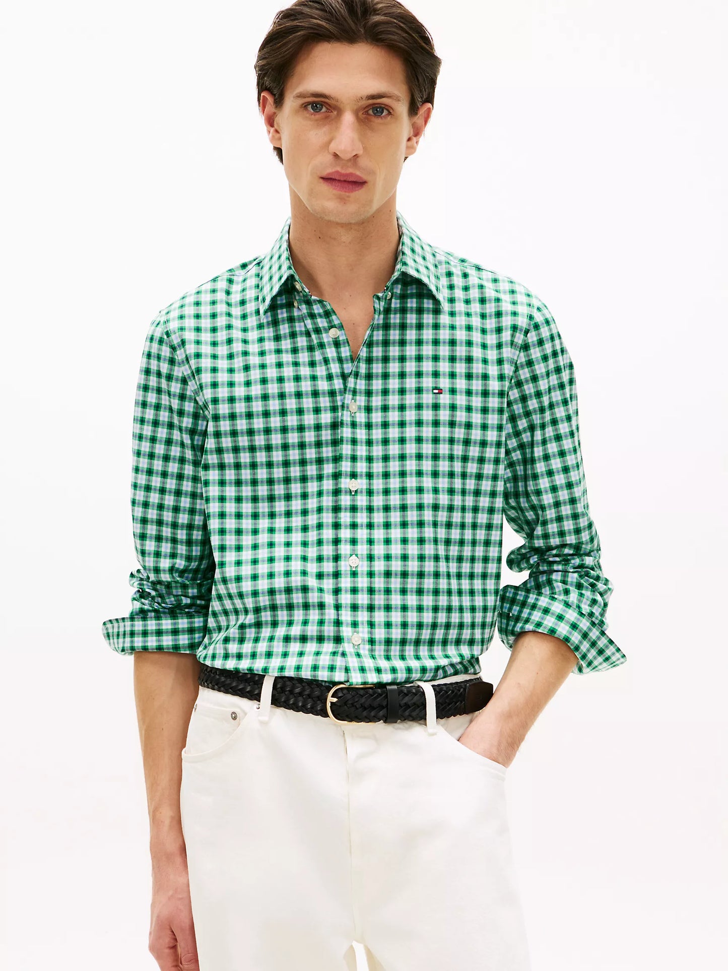 TOMMY HILFIGER CAMISA VESTIR MANGA LARGA