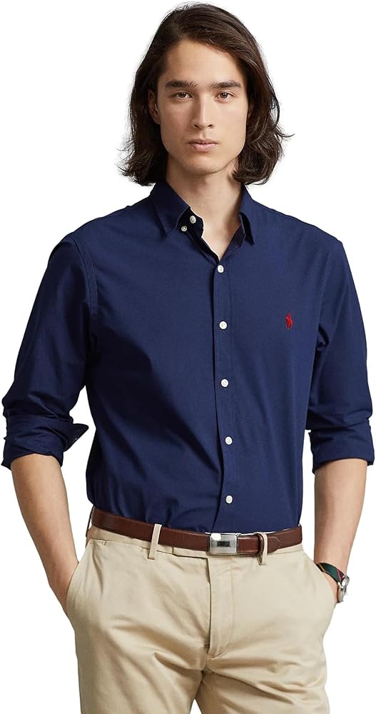 POLO RALP LAUREN VESTIR MANGA LARGA HOMBRE