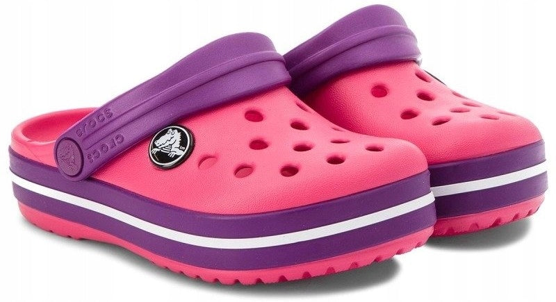 CROCS Rosa con Morado