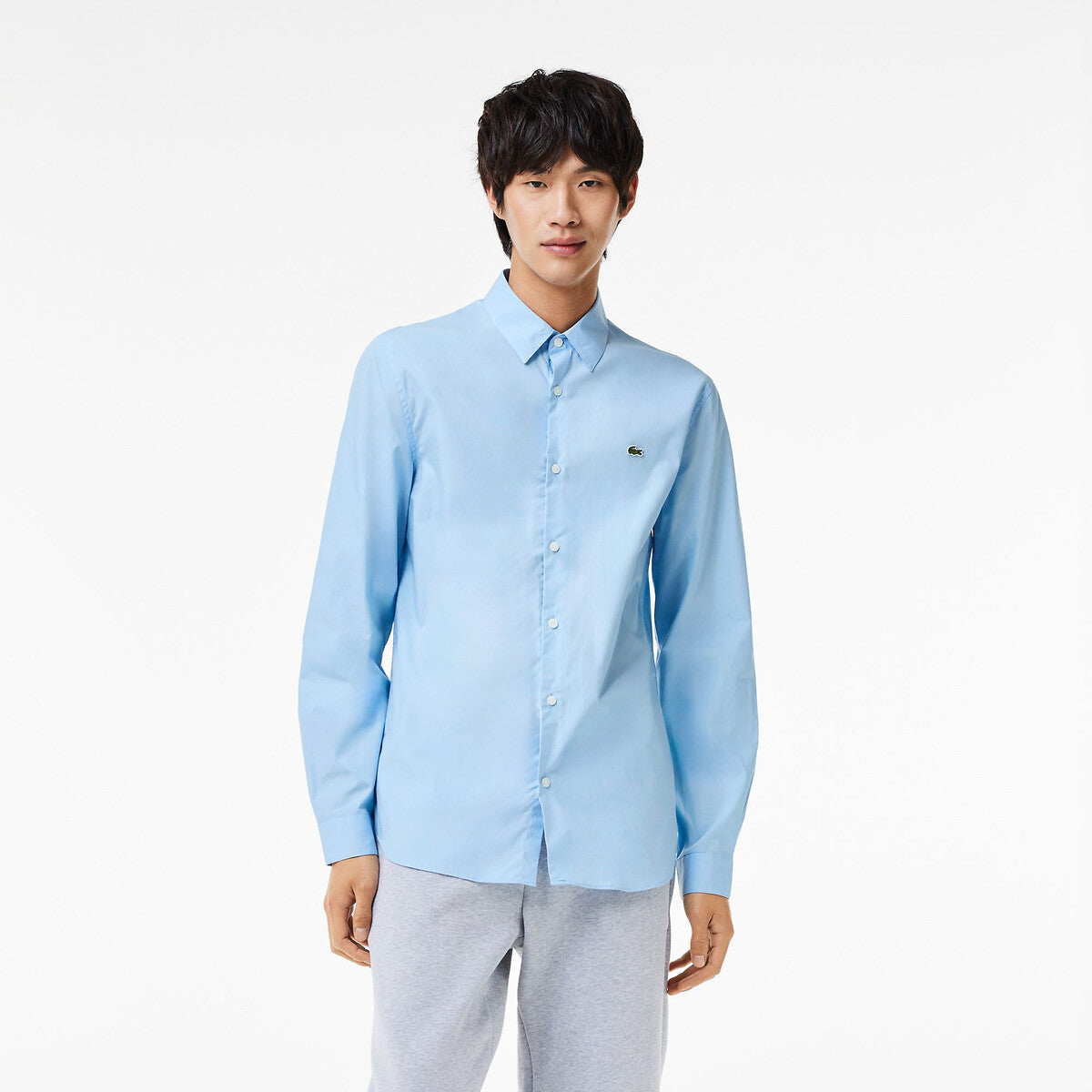 LACOSTE CAMISA VESTIR MANGA LARGA DE HOMBRE