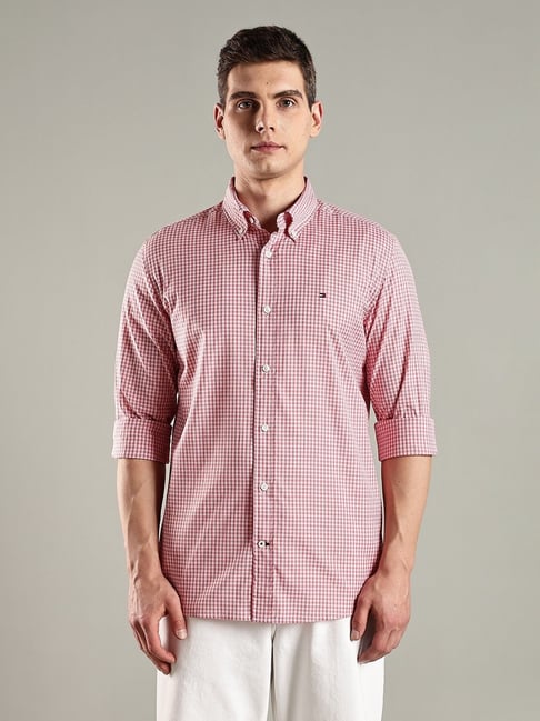 TOMMY HILFIGER  VESTIR MANGA  LARGA HOMBRE