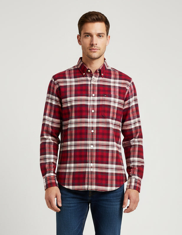 TOMMY HILFIGER  VESTIR MANGA LARGA  HOMBRE