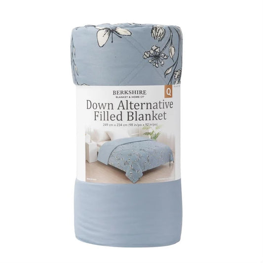 DOWN ALTERNATIVE FILLED BLANKET