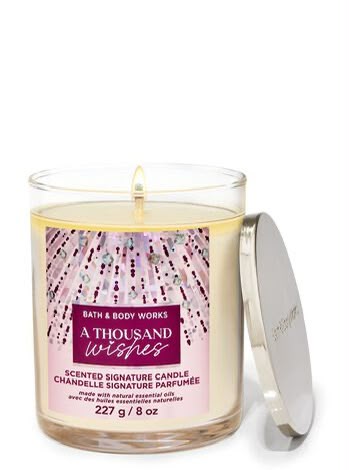 BATH & BODY SCENTED SIGNATURE CANDLE
