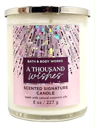 BATH & BODY SCENTED SIGNATURE CANDLE