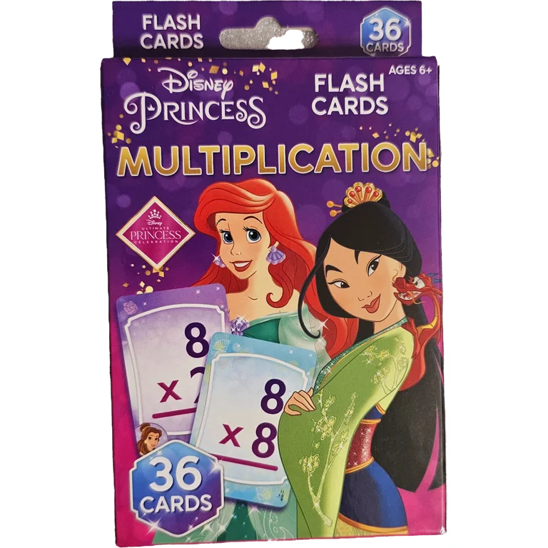 DISNEY FLASH CARDS PRINSES