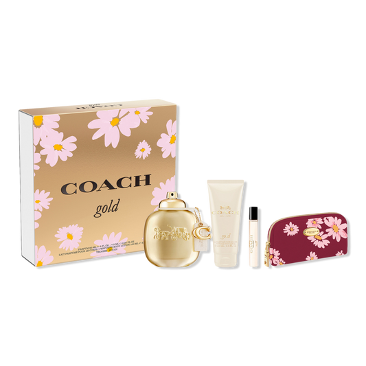 COACH GOLD SET PERFUME  DE MUJER