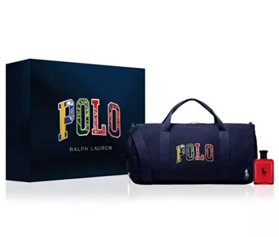 POLO RALPH LAUREN SET LOCION AND MALETIN DE HOMBRE