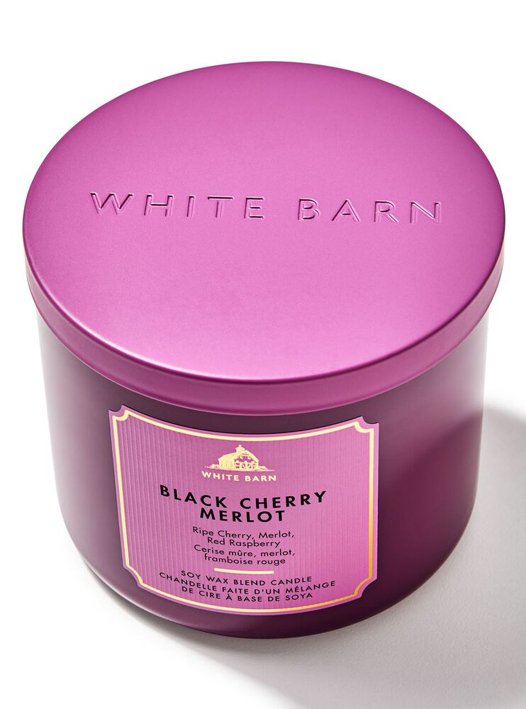 VELA AROMATICA WHITE BARN / BATH & BODY WORKS