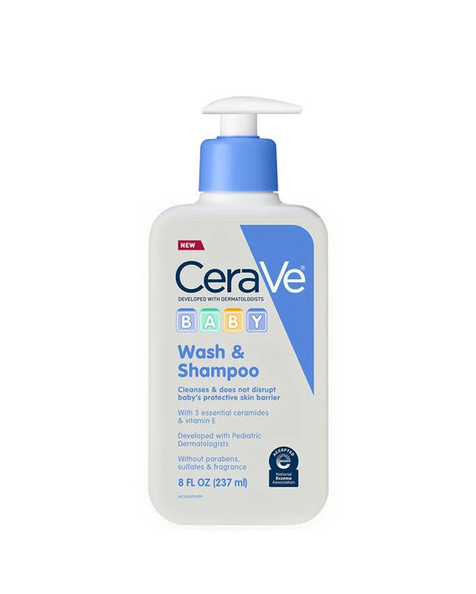 CERAVE BABY WASH AND SHAMPOO