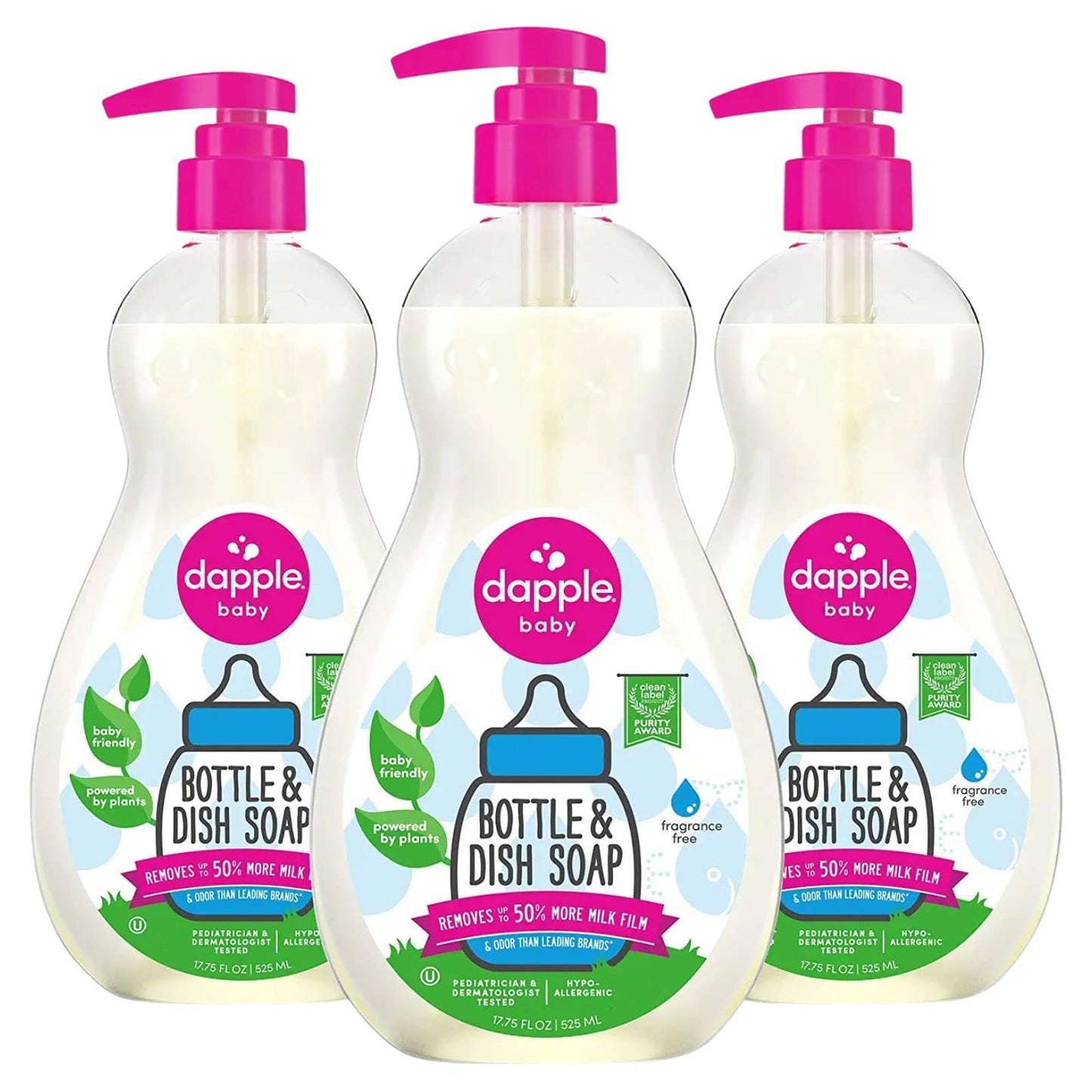 DAPPLE BABY BOTTLE DISH SOAP