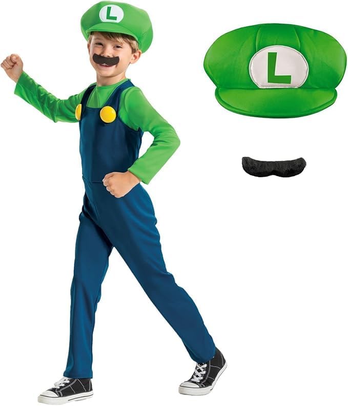 SÚPER MARIO DISFRAZ NIÑO